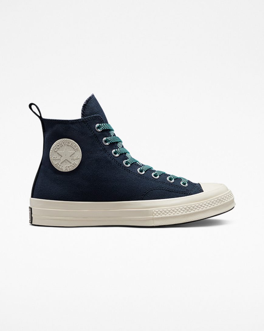 Tenisky Vysoke Converse Chuck 70 Counter Climate GORE-TEX Panske Obsidian Svetlo Tyrkysové | SK GXYPW5